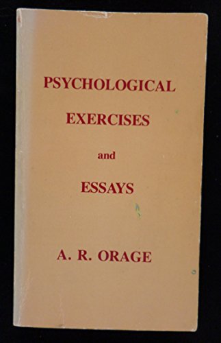 Psychological Exercises and Essays