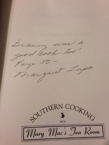 Southern Cooking from Mary Mac's Tea Room