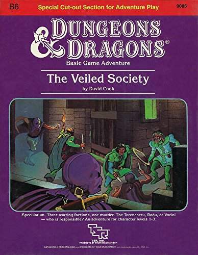 The Veiled Society (Dungeons & Dragons Module B6)
