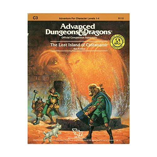 The Lost Island of Castanamir (AD&D Fantasy Roleplaying, RPGA Module C3)