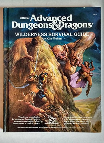 Official Advanced Dungeons and Dragons: Wilderness Survival Guide