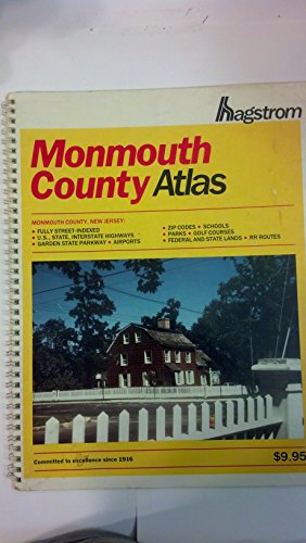 Hagstrom Monmouth County Atlas: Easy Read Large Scale