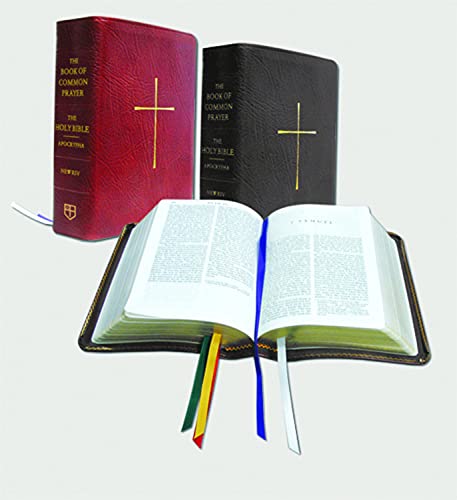 The Book of Common Prayer and Bible Combination Edition (NRSV with Apocrypha): Red Bonded Leather