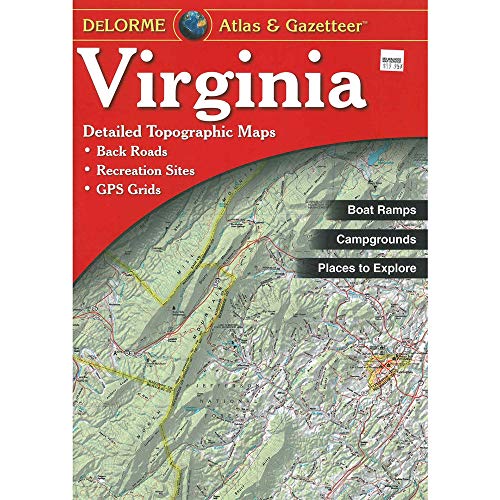 Virginia Atlas & Gazetteer (Delorme Atlas & Gazetteer)