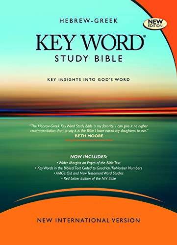 The Hebrew-Greek Key Word Study Bible: NIV 1984 Edition, Hardbound