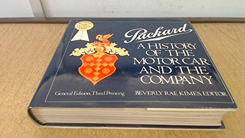 Cover of Packard: A History of the Motorcar and Company by Kimes, Beverly R., hardcover Book