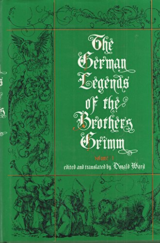 Cover of German Legends of the Brothers Grimm (Volume I and II) by Jakob Ludwig Karl Grimm, hardcover Book