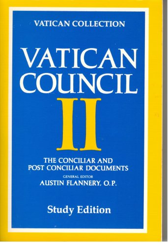 Cover of Vatican Council II: The Conciliar and Post Conciliar Documents, Study Edition by Flannery, Austin, paperback Book