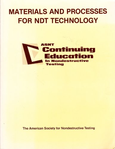 Materials and Processes for NDT Technology