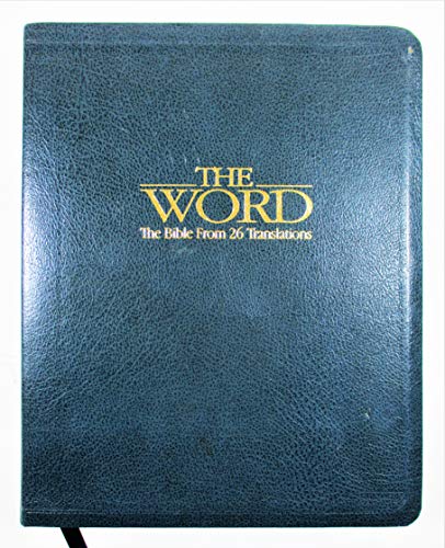 The Word: The Bible from 26 Translations/Bonded Leather