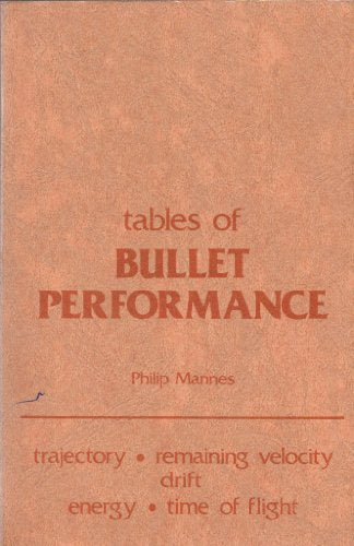 Tables of Bullet Performance