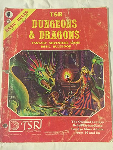 TSR Dungeons & Dragons Fantasy Adventure Game: Basic Rulebook #1