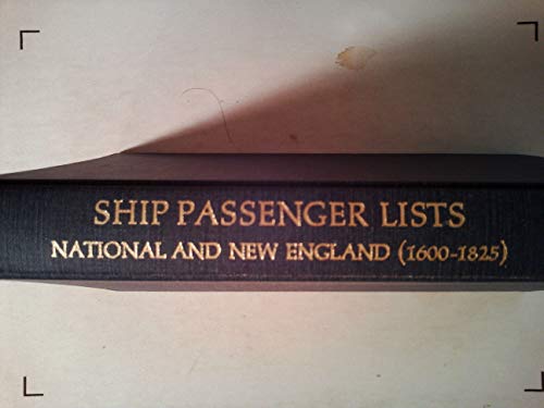 Ship Passenger Lists: National and New England (1600-1825)
