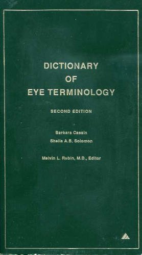 Dictionary of Eye Terminology