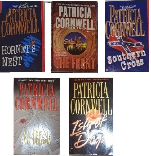 Patricia Cornwell Andy Brazil/Hammer & Gareno Series (5 Book Set) : Hornet's Nest, Southern Cross, Isle of Dogs, At Risk, The Front