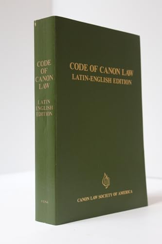 Code of Canon Law: Latin-English Edition