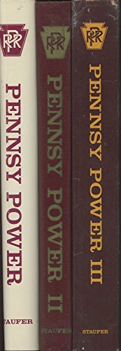 Cover of Pennsy Power III: Steam, Electric, MU's, Motor Cars, Diesel Cars, Buses, Trucks, Airplanes, Boats, Art, 1847-1968 by Alvin F. Staufer, hardcover Book