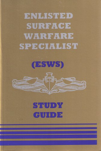 Cover of Enlisted Surface Warfare Specialist Study Guide by harlan flick, paperback Book