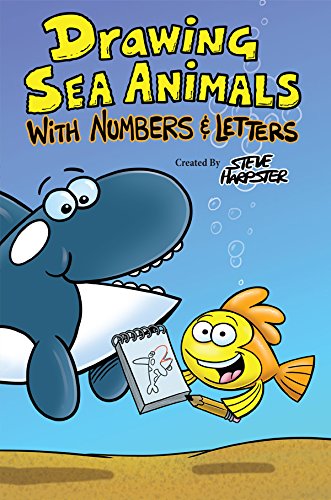 Drawing Sea Animals With Numbers & Letters