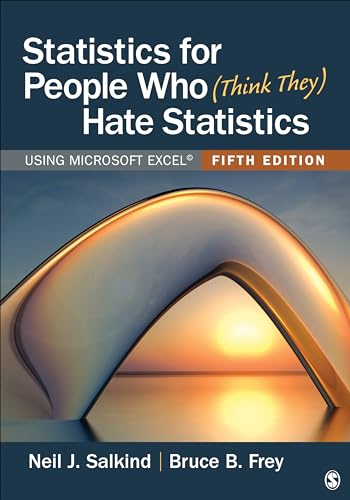 Statistics for People Who (Think They) Hate Statistics: Using Microsoft Excel