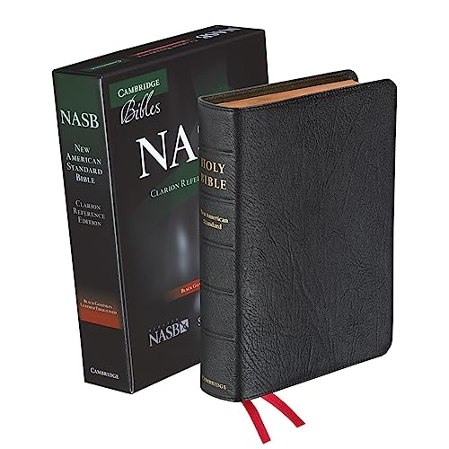 NASB Clarion Reference Edition (Black Goatskin)