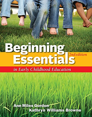 Cover of Beginning Essentials in Early Childhood Education by Gordon, Ann, paperback Book