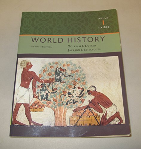 World History, Volume I: To 1800