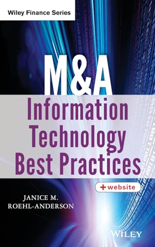 Cover of M&A Information Technology Best Practices (Wiley Finance) by Roehl-Anderson, Janice M., hardcover Book