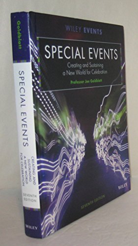 Cover of Special Events: Creating and Sustaining a New World for Celebration by Goldblatt, Joe, hardcover Book
