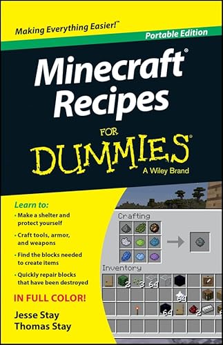 Minecraft Recipes for Dummies: Portable Edition (For Dummies Series)