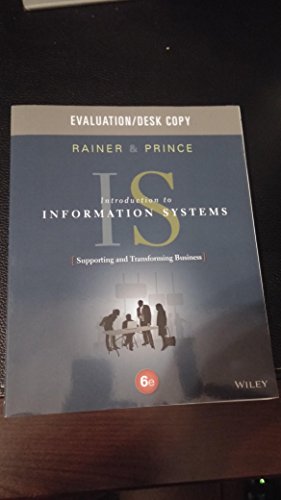 Introduction to Information Systems, Binder Ready Version