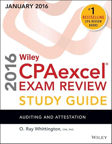 Wiley CPAexcel Exam Review 2016 Study Guide January: Auditing and Attestation