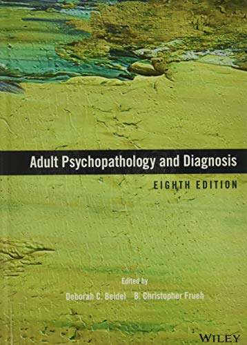 Adult Psychopathology and Diagnosis