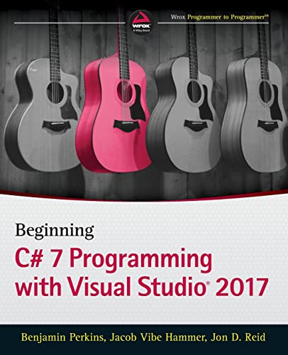 Cover of Beginning C# 7 Programming with Visual Studio 2017 by Perkins, Benjamin, Paperback Book