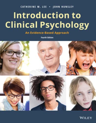 Introduction to Clinical Psychology, 4th Edition