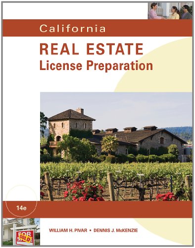 California Real Estate Preparation