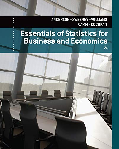 Essentials of Statistics for Business and Economics (MindTap Course List)
