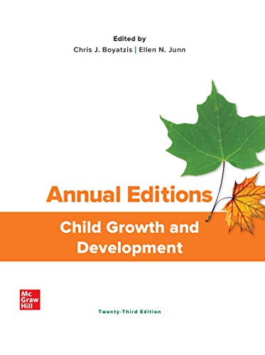 Annual Editions: Child Growth and Development