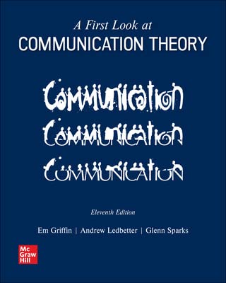 A First Look at Communication Theory