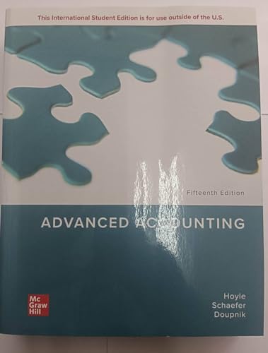 Advanced Accounting ISE