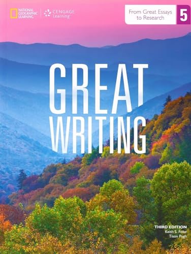 Cover of Great Writing 5: Text with Online Access Code by Pugh, Tison, paperback Book