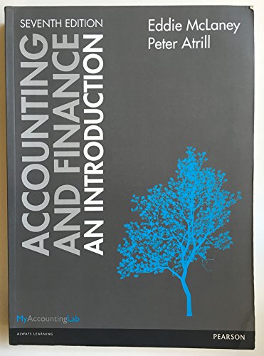 Accounting and Finance: An Introduction