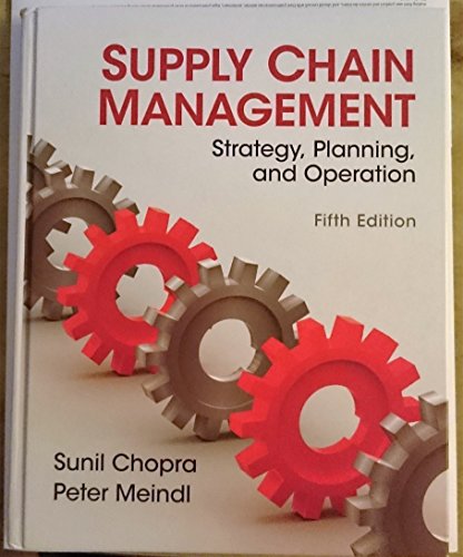 Supply Chain Management: Strategy, Planning, and Operation, Global Edition: Strategy, Planning, and Operation - by Chopra, Sunil - Pocket Book