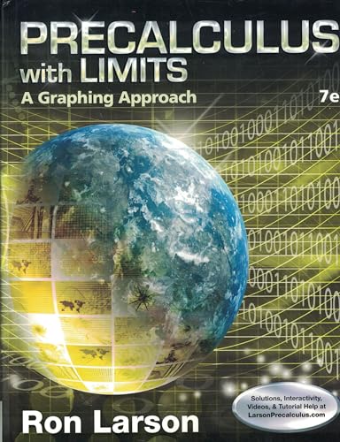 Precalculus with Limits: A Graphing Approach