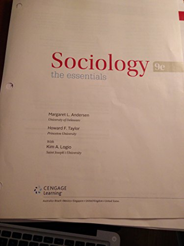 Sociology: The Essentials