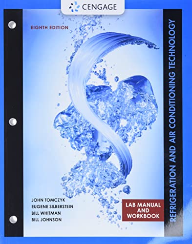 Lab Manual for Tomczyk/Silberstein/ Whitman/Johnson's Refrigeration and Air Conditioning Technology
