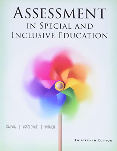 Assessment: In Special and Inclusive Education