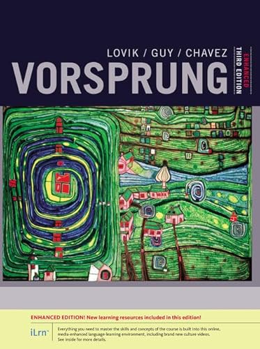 Vorsprung: A Communicative Introduction to German Language And Culture, Enhanced (World Languages)