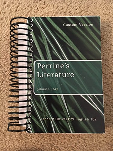 Custom Version of Perrine's Literature for ENGL 102