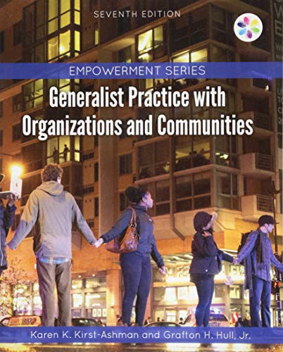 Empowerment Series: Generalist Practice with Organizations and Communities